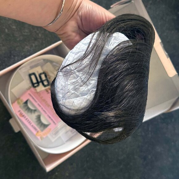 🤎 Real Human Hair Topper // Dark Brown ~ NIB! - Picture 5 of 9